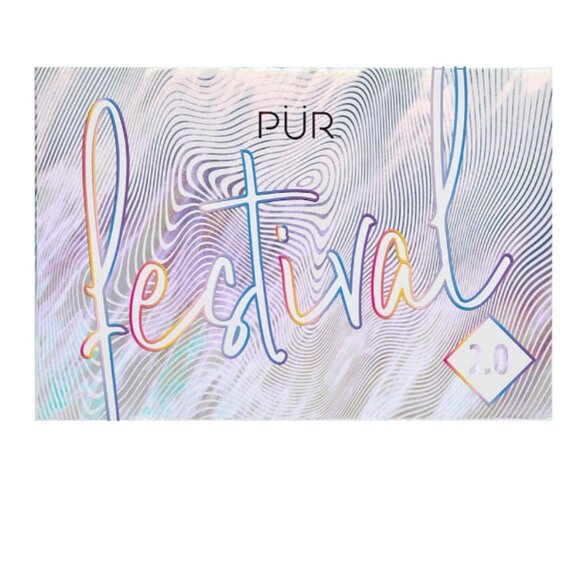 Pur Festival 2.0 Eyeshadow Palette 12 Piece Pressed Pigments - Picture 3 of 5